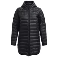 Kurtki i kamizelki sportowe damskie - Kurtka damska Under Armour Armour Down 2.0 Parka Rozmiar: S / Kolor: czarny - miniaturka - grafika 1