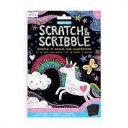 Zabawki kreatywne - Scratch Zdrapywanki Mini Scribble Przyjaciele - miniaturka - grafika 1