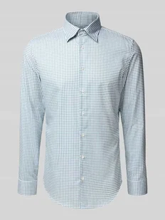 Koszula biznesowa o kroju slim fit z listwą guzikową - Koszule męskie Koszula biznesowa o kroju slim fit z listwą guzikową - Koszule męskie - miniaturka - grafika 1