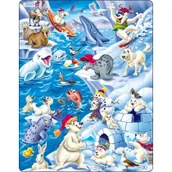 Puzzle - Puzzle 36 el. Arktyczny lód Larsen - miniaturka - grafika 1