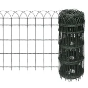 Ogrodzenia - vidaxl Rozwijane ogrodzenie trawnikowe 10 x 0,65 m - miniaturka - grafika 1