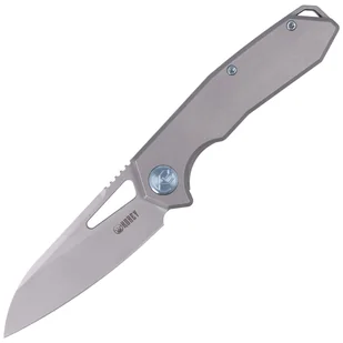 Nóż składany Kubey Vagrant Gray Titanium, Sandblast CPM S30V by Maksim Tkachuk (KB284A) - Noże - miniaturka - grafika 1