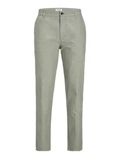 Spodnie męskie - Jack & Jones Spodnie chino w kolorze khaki - grafika 1