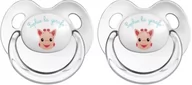 Smoczki do butelek - VULLI VULLI Zestaw 2 smoczków fizjologicznych 0-6m) - miniaturka - grafika 1
