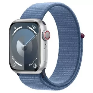 Apple Watch Series 9 GPS + Cellular 45mm Aluminium Sport Niebieski - Smartwatch - miniaturka - grafika 1
