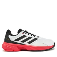 Buty sportowe męskie - Buty do tenisa adidas Courtjam Control 3 IH3092 Biały - miniaturka - grafika 1