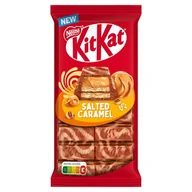 Czekolada - KitKat Salted Caramel Paluszki waflowe w mlecznej czekoladzie 99 g - miniaturka - grafika 1