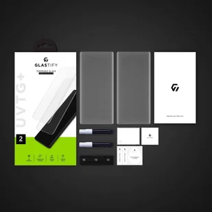 SZKŁO HARTOWANE GLASTIFY UVTG+ 2-PACK GALAXY S22 ULTRA - Szkła hartowane na telefon - miniaturka - grafika 8