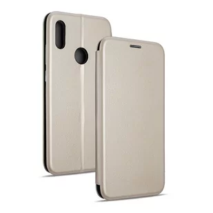 NoName Etui Book Magnetic Huawei Y6s 2019 złoty /gold - Etui i futerały do telefonów - miniaturka - grafika 1