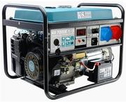 Agregaty prądotwórcze - Könner & Söhnen Könner &amp Söhnen Generator prądotwórczy KS 7000E-1/3 5,5kW 13KM benzynowy z VTS i rozruchem elektrycznym KS7000E-1/3 KS700E-1/3 - miniaturka - grafika 1