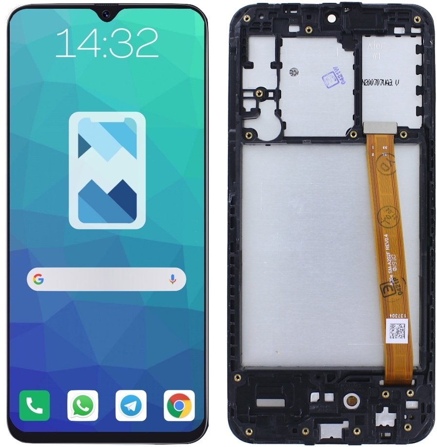 Wyświetlacz LCD Ekran do Samsung A10E RAMKA