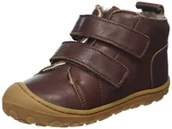 Buty dla chłopców - Bisgaard Chłopięce buty dziecięce RUA First Walker Shoe, brązowe, 19 EU - miniaturka - grafika 1