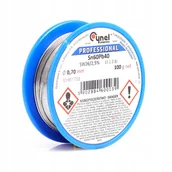 Akcesoria do lutowania - Cyna Z Topnikiem 0,70Mm 100G Cynel Spoiwo Sn60Pb40 - miniaturka - grafika 1