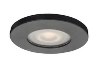 Oprawy, klosze i abażury - Light Prestige Oprawa stropowa oczko LAGOS IP65 czarna GU10 - miniaturka - grafika 1