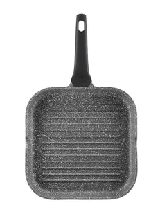 Ambition Patelnia grillowa w kolorze czarno-szarym - (D)28 x (S)28 cm - Patelnie - miniaturka - grafika 1