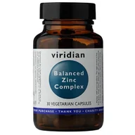 Witaminy i minerały - Viridian Cynk Complex Suplement Diety 30 kapsułek 5060003593560 - miniaturka - grafika 1