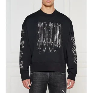 Palm Angels Bluza | Oversize fit - Bluzy męskie - miniaturka - grafika 1