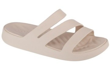 Crocs Getaway Strappy Sandal W [39/40] Klapki Damskie Beżowy