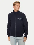 Bluzy męskie - Guess Bluza M4YQ80 K9Z21 Granatowy Regular Fit - miniaturka - grafika 1