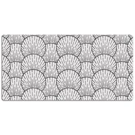 Podkładki na biurko - Mata z nadrukiem na biurko Muszle morskie 120x60 cm, Dywanomat - miniaturka - grafika 1