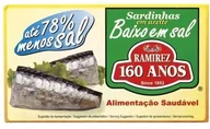 Konserwy i dania rybne - Sardynki portugalskie w oliwie o obniżonej zawartości soli Ramirez 125g - miniaturka - grafika 1