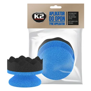 K2 Aplikator Gąbka Do Opon Dressingów Plastiku - Akcesoria do mycia samochodu - miniaturka - grafika 1