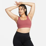 Bielizna sportowa damska - Stanik Sportowy Nike W Nk Df Allate U - miniaturka - grafika 1