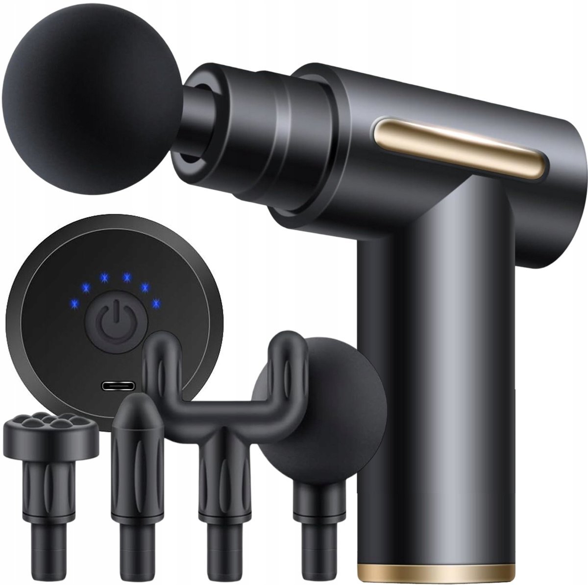 PISTOLET Do Masażu Pleców, Karku I Stóp Do MASAŻU WSZYSTKICH CZĘŚCI CIAŁA