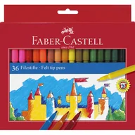 Kredki, ołówki, pastele i pisaki - Faber-Castell markery filcowe F554236 - miniaturka - grafika 1