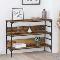Konsole i sekretarzyki - vidaXL Konsola Stare drewno 100 x 32 x 75 cm Materiał drewnopochodny - miniaturka - grafika 1