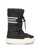 Buty dla dziewczynek - Moon Boot Śniegowce Jr Park Tube Lace wp 80D3440130 S Czarny - miniaturka - grafika 1