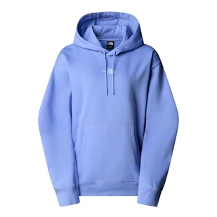 The North Face NF0A89EN0YI W Essential Oversize Damska bluza z kapturem Wirtualna Niebieska Rozmiar XS - Bluzy damskie - miniaturka - grafika 1