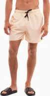Kąpielówki męskie - Adidas Spodenki kąpielowe męskie adidas Stripey Classics Swim Short Length żółte IR6205 S - miniaturka - grafika 1