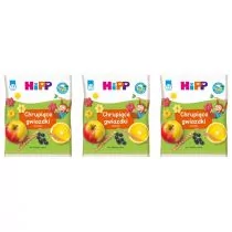 Hipp Chrupiące gwiazdki owocowe dla dzieci 1-3 lata zestaw 3 x 30 g Bio - Przekąski dla dzieci - miniaturka - grafika 1