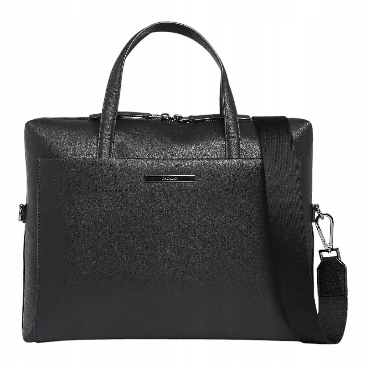 Calvin klein torba na laptopa modern bar laptop bag czarna