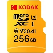 Karty pamięci - Karta pamięci KODAK 256gb U3 V30 + Adapter - miniaturka - grafika 1