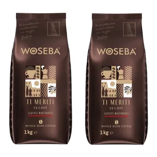 2x Kawa ziarnista WOSEBA Ti Meriti Un Caffè Gusto Raffinato 1 kg - Kawa - miniaturka - grafika 1