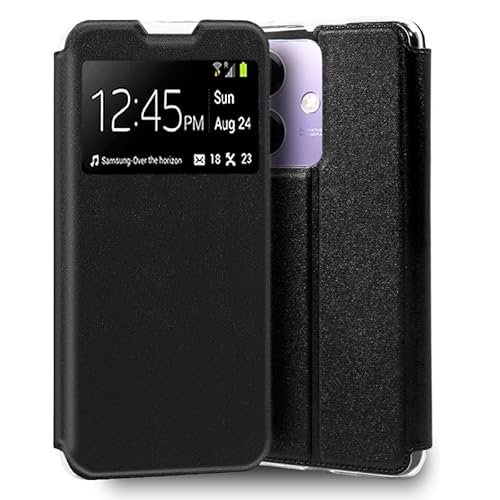 Etui na telefon komórkowy Cool Oppo A40 z klapką Czarny Czarny Jeden rozmiar