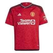 Piłka nożna - Koszulka do piłki nożnej dla dzieci ADIDAS Manchester United sezon 2023/2024 - miniaturka - grafika 1