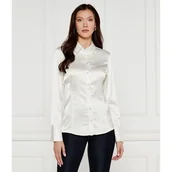 Koszule damskie - GUESS Satynowa koszula Fernanda Slim Fit - miniaturka - grafika 1