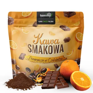 Kawa smakowa Pomarańcza w czekoladzie mielona 250g - Cappuccino i kawy smakowe - miniaturka - grafika 1