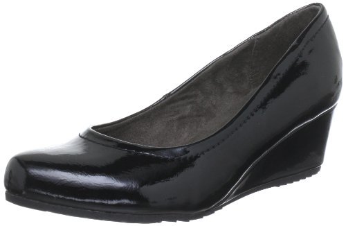 Softline Damskie czółenka Bera-1 8-8-22360-21 018, czarny - Czarny Black Patent 018-36 EU Weit