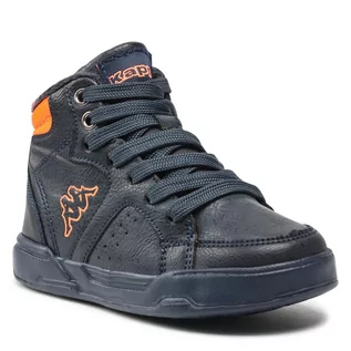 Buty dla chłopców - Sneakersy Kappa 260826K Navy/Orange 6744 - grafika 1