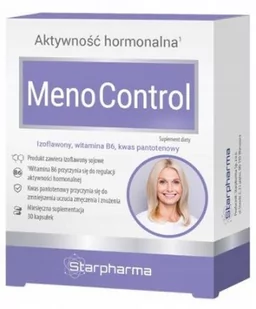 Starpharma Meno Control 30 k - Witaminy i minerały - miniaturka - grafika 1