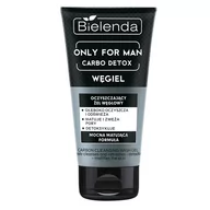 Kosmetyki do pielęgnacji twarzy męskie - Bielenda Only for Man Carbo Detox Oczyszczający żel węglowy 150 g - miniaturka - grafika 1