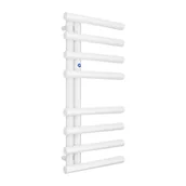 Grzejniki łazienkowe - INSTAL PROJEKT Grzejnik METRICO 84x40 cm Biały D 327W Roz 5cm 10 Bar - miniaturka - grafika 1