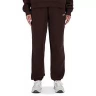 Spodnie sportowe damskie - Spodnie New Balance WP33513KCF - brązowe - miniaturka - grafika 1