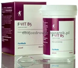 POWDER B5, Witamina B5 (Kwas Pantotenowy) w Proszku, Formeds - Witaminy i minerały - miniaturka - grafika 1