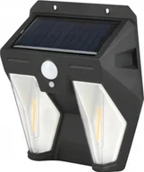 Lampy ogrodowe - Kinkiet Tech-Led Kinkiet solarny lampa Led czujnik ruchu i zmierzchu ciepły 3000K IP65 Kinkiet solarny lampa Led czujnik ruchu i zmierzchu ciepły 3000K IP65 - miniaturka - grafika 1