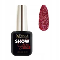 Lakiery hybrydowe - Lakier Hybrydowy Glow Show 106 Nails Company 6ml - miniaturka - grafika 1